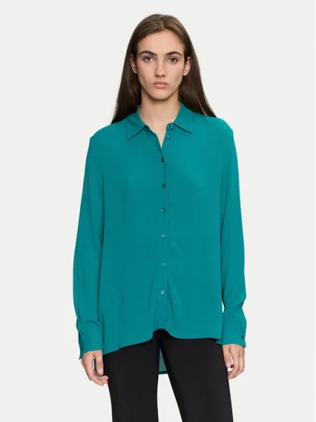 Sisley Cămașă Oversize verde