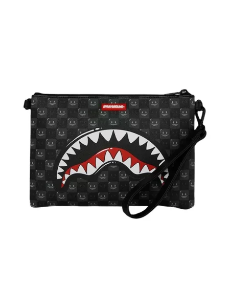 Torba Sprayground w kratę czarna