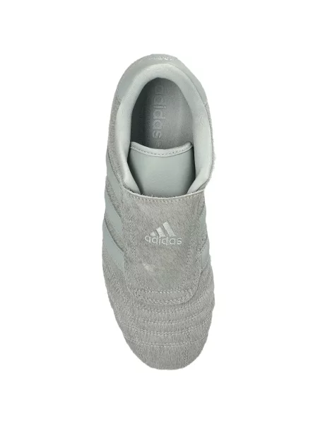 Sneakerși Adidas Superstar cu autograf alb