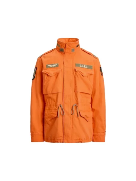 Kurtka Polo Ralph Lauren pomarańczowa