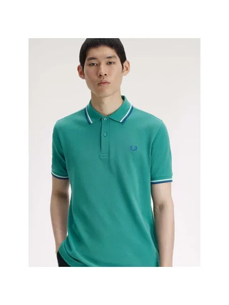 Košeľa Fred Perry zelená