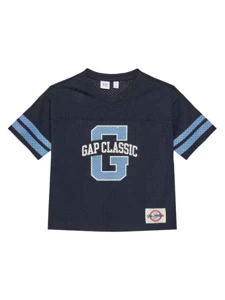 Gap T-shirt Tamnoplava crna
