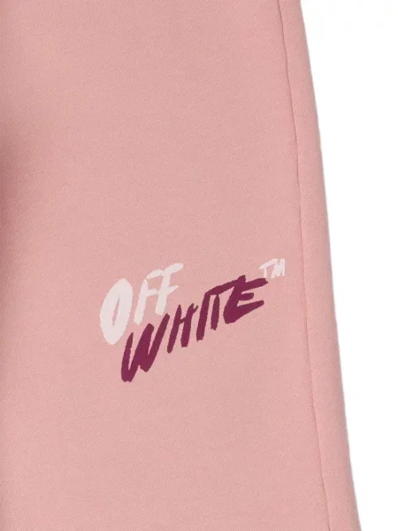 Spodnie dziecięce Off-white białe