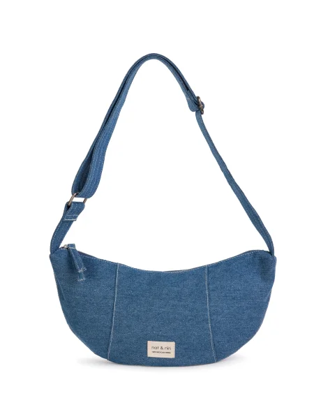 Crossbody torbica Nat&nin modra