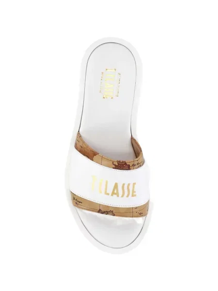 Sandale Alviero Martini 1° Classe cu imagine alb