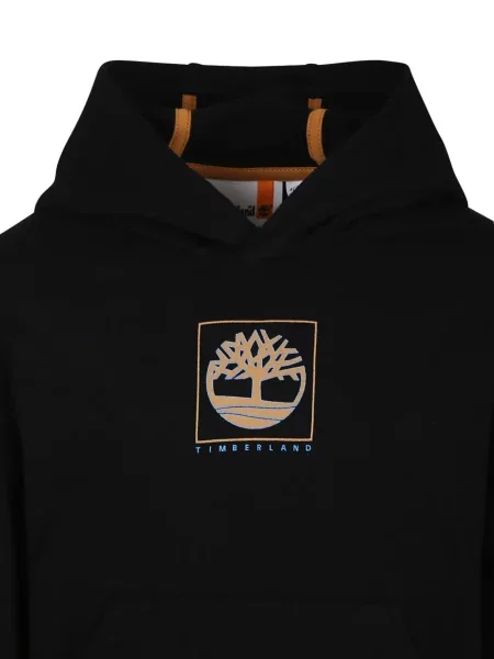 Bluza z kapturem dziecięca Timberland czarna