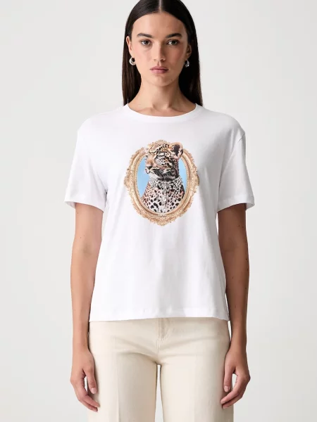 Liu Jo tricou pentru femei din alb