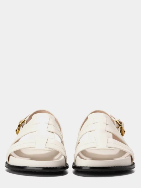Кожаные босоножки Cole Haan белые