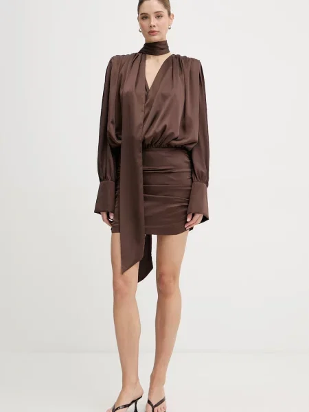 Rotate rochie maro