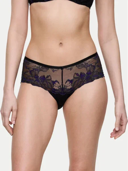 Triumph Класически дамски бикини Wild Gardenia Florale черен