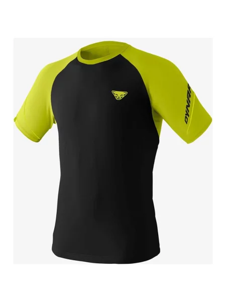 Koszulka z krótkim rękawem Dynafit Alpine Pro Ultra żółty S czarny