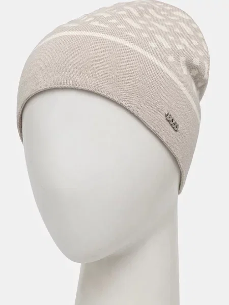 Шапка Boss серая