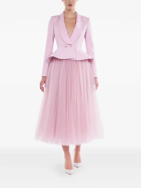 Rochie Araftu din tul roz