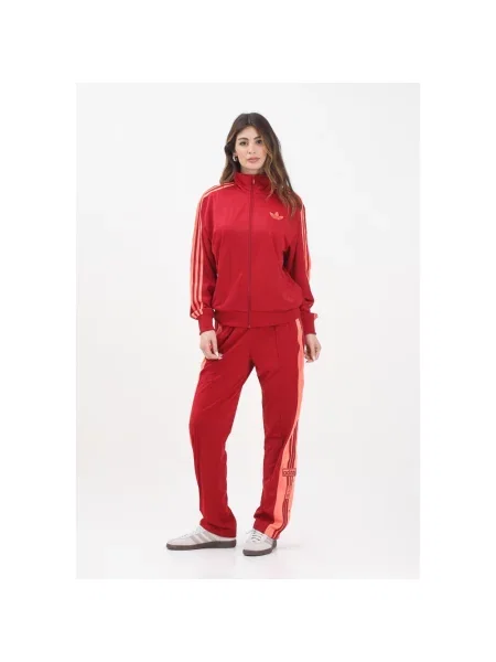 Adidas Originals Spodnie Kobieta S Sportowe Spodnie Adibreak czerwony