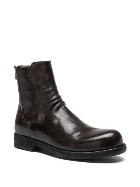 Botine chelsea Officine Creative maro