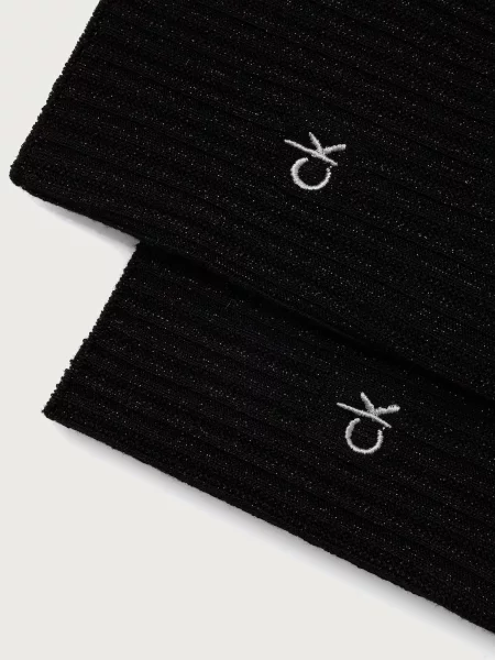 Calvin Klein ponožky dámske čierna