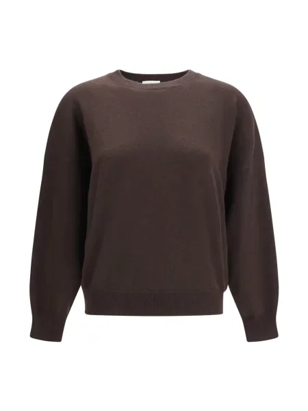 Sweter Brunello Cucinelli brązowy