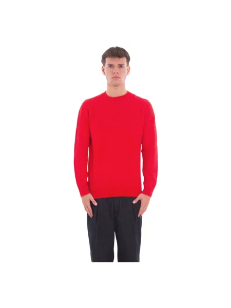Sweter Mc2 Saint Barth z alpaki czerwony