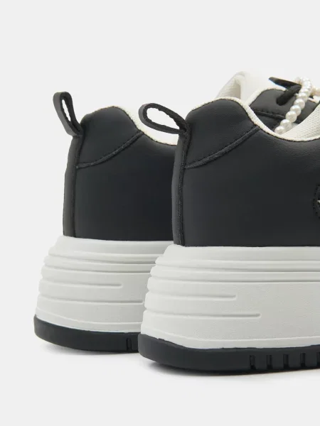 Кеды Sinsay с жемчугом