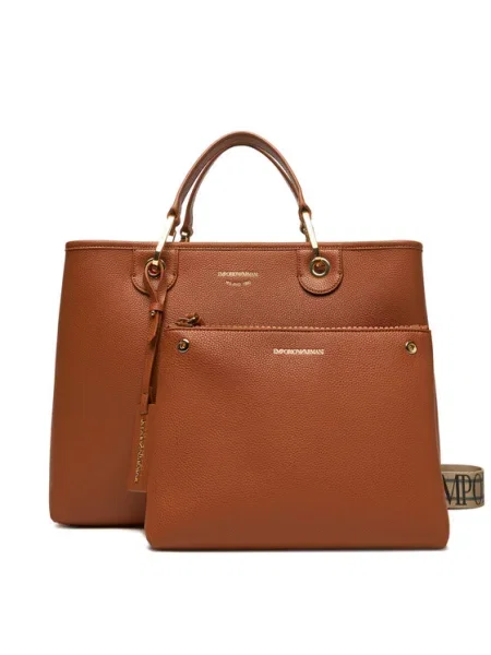 Чанта Emporio Armani кафяво