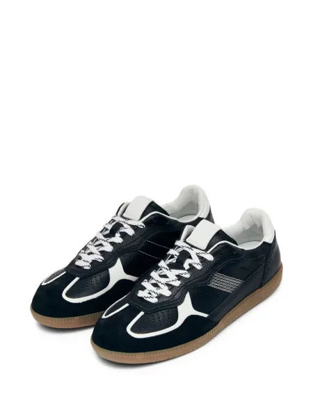 Sneakers Alohas με κορδόνια με δαντέλα μαύρο