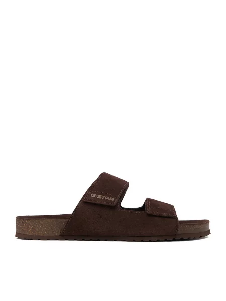 Pantofle G-star Raw hnědé