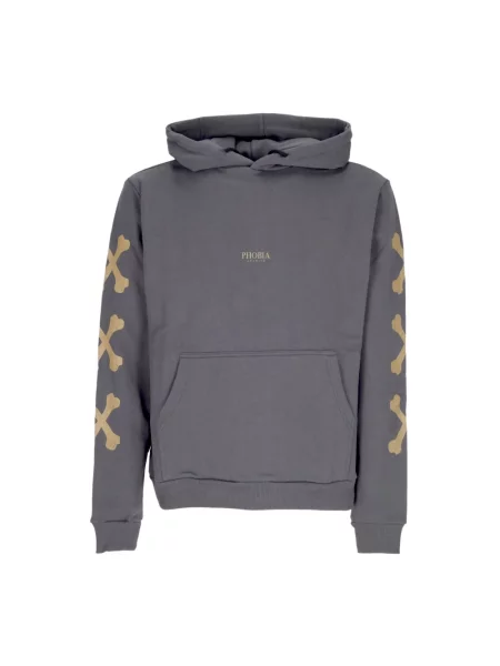 Bluza z kapturem Phobia Archive szara