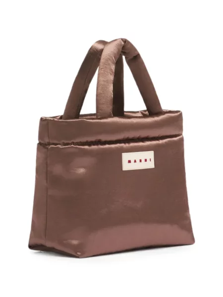 Geantă shopper Marni maro