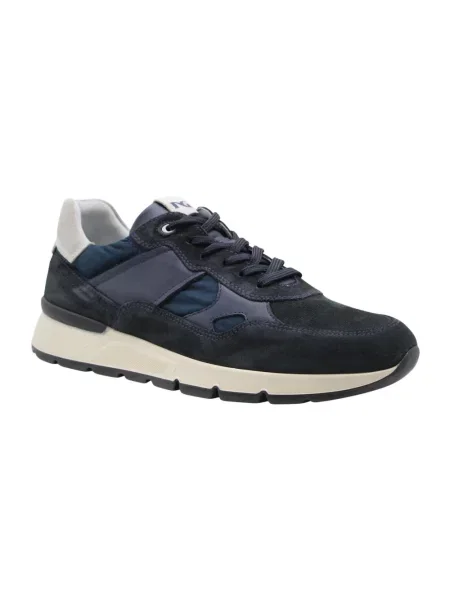Sneakersy Nerogiardini niebieskie