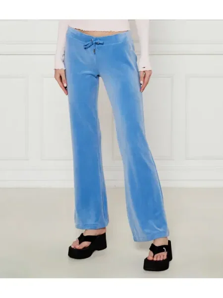 Juicy Couture Jogger nadrág CHRISTINE | flare fit | low rise kék