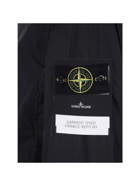 Wiatrówka Stone Island z kamieniami czarna