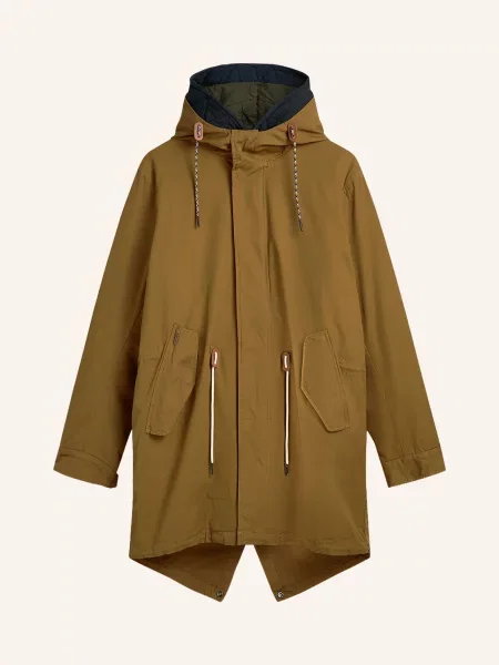 Scotch & Soda Parka koňaková / tmavě modrá