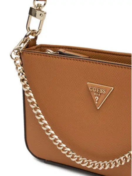 Guess Kabelka Noelle II Mini hnědá