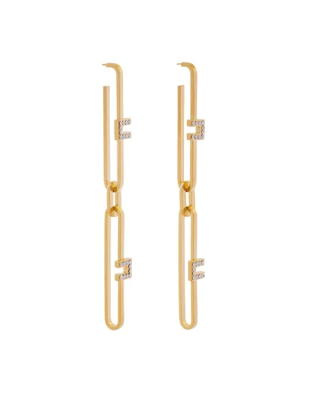 Сережки Elisabetta Franchi золотий