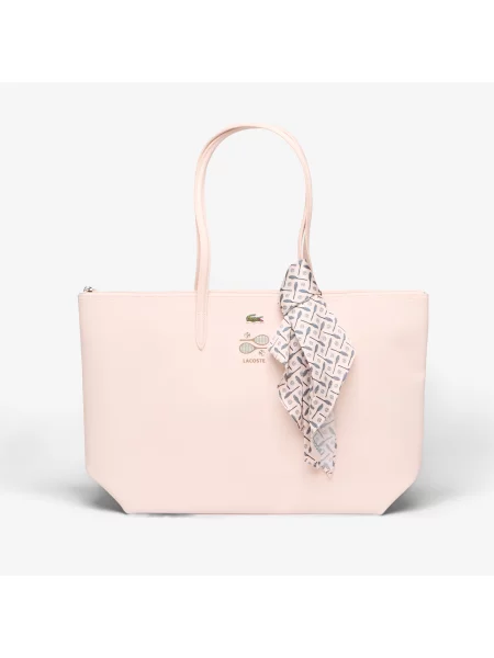 Lacoste torebka shopper biała
