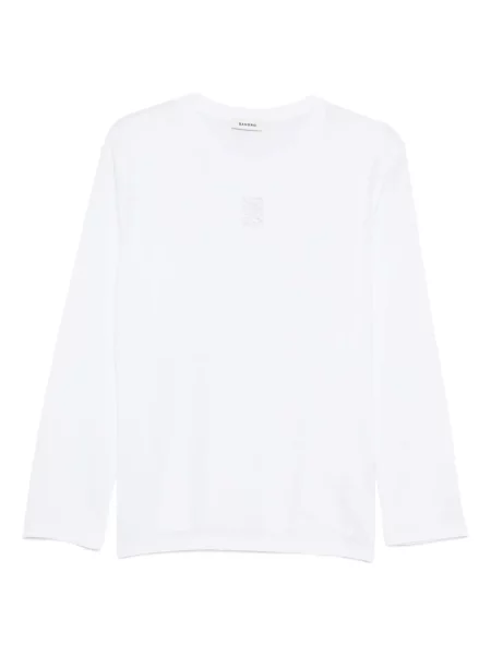 Tricou mânecă lungă Sandro alb