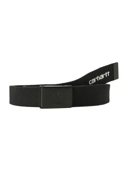 Carhartt WIP C-Logo Belt Tonal Black/ White Universal alb