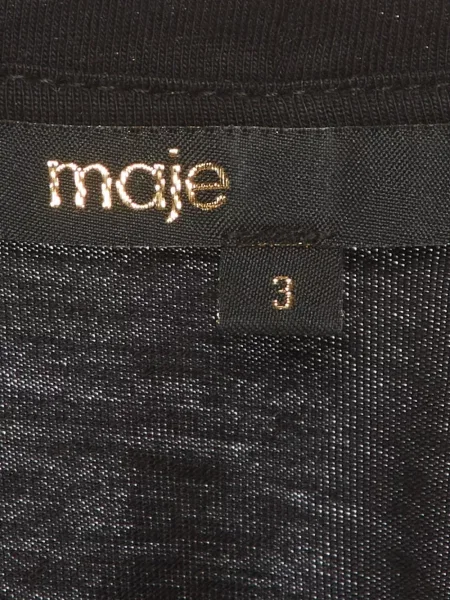 Tricou Maje din tweed negru