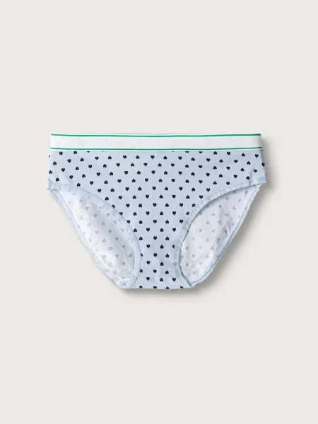 United Colors of Benetton nohavičky detské s elastanom modrá
