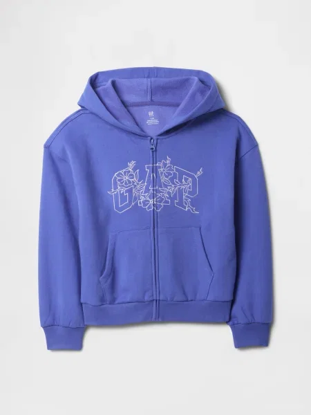 Bluza Gap z logo niebieska