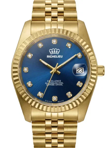 Ceas Richelieu Swiss albastru