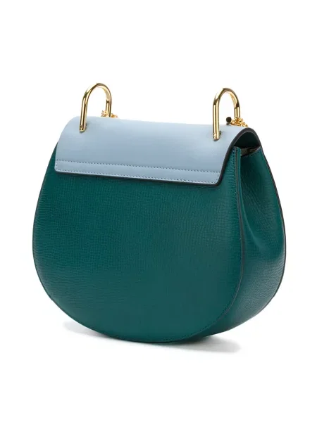 Geantă messenger Chloé verde
