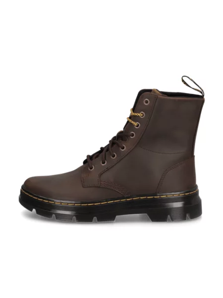 Boty Dr. Martens Combs Leather Crazy Horse Unisex hnědé