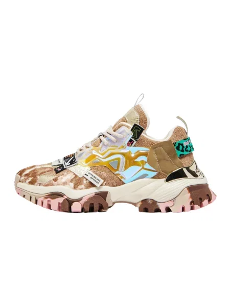 Sneakersy Joia Paris skórzane beżowe