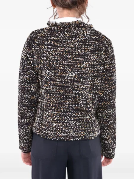Bouclé cardigan Kangra negru