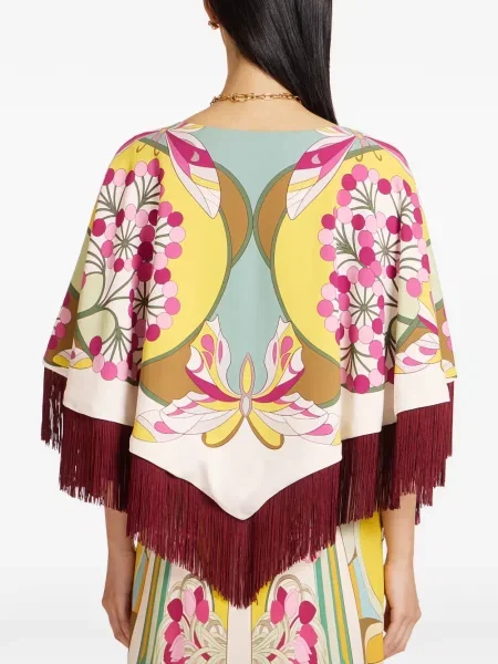 Top La Doublej dwustronny mini różowy