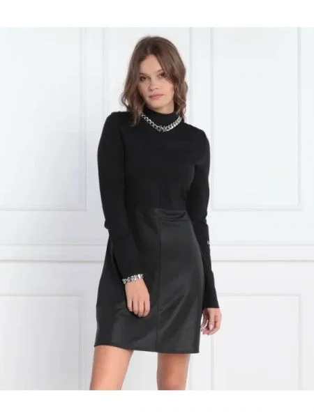CALVIN KLEIN JEANS Ruha COATED MILANO fekete