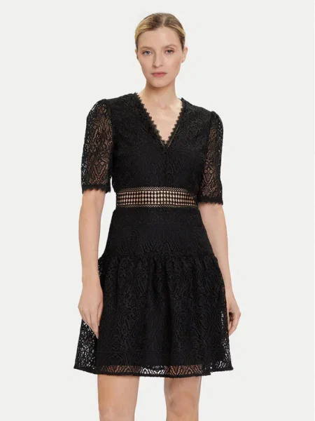 Morgan Rochie cocktail negru