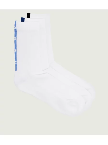 Hugo Bodywear Șosete Qs Back Tape alb
