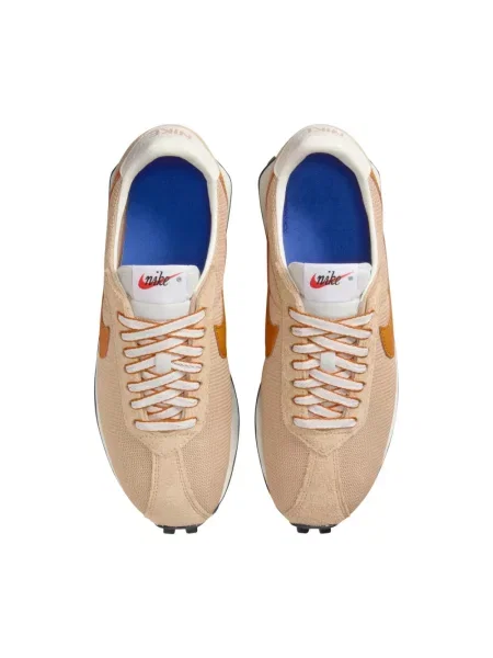 Lniane trampki Nike brązowe